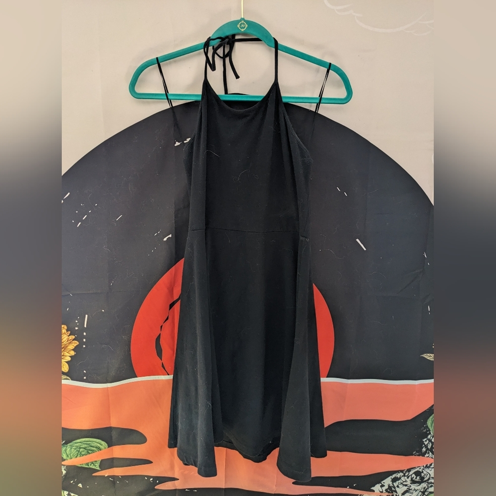 Express Adjustable Flare Dress